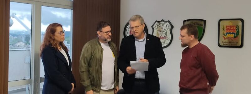 Apresentação do Sindicato ao Perito Geral da Polícia Científica